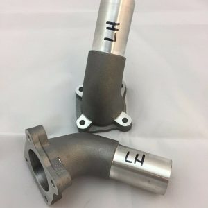 Rolls Royce Phantom III 3 water uptake necks to radiator LH