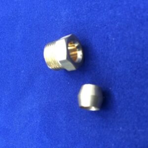 Rolls Royce Phantom III Brass union and sealing olive for DWS Jacking system (Loc H48)