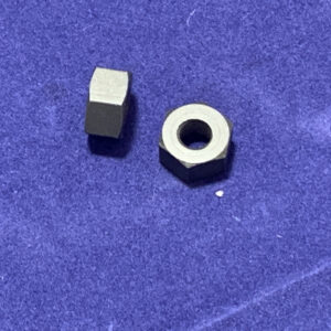 1/4 BSF full nut, Chemically blacked