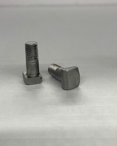 Square headed bolt 1/4bsf x 0.770, 3/4 head. new old stock (Loc H13)