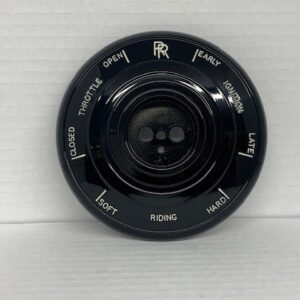 Steering wheel Centre Boss, Re-engraved and painted, Rolls Royce PIII, 25/30 (Loc E15)