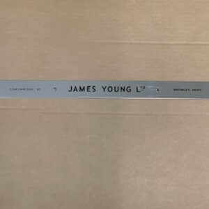 James Young Coachbuilder plates (loc B122)