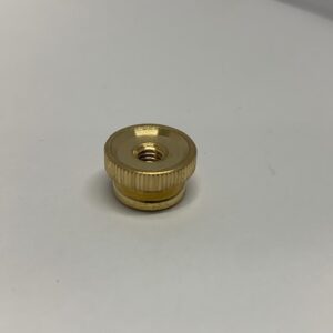 Spark pluk Knurled thumb screw Brass (loc F18)