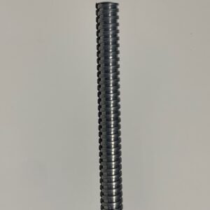 Wiring conduit, 12mm bore, galvanised steel, per inch. (loc L6)