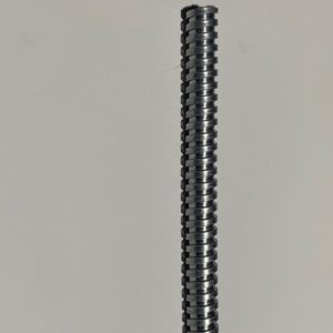 Wiring conduit, 16mm bore, galvanised steel, per inch. (loc L6)