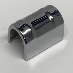 Chrome plated shroud covering silent bloc bush- front bumper Bentley (Loc K15)