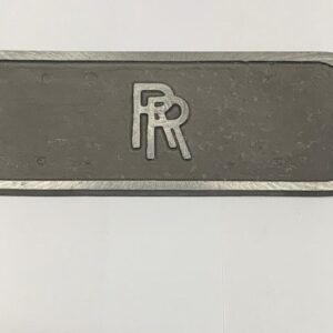 Rolls Royce Silver Ghost cast Aluminium fuse box cover. un-drilled. (Loc J92)