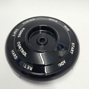 Bentley Horn push, engraved & Painted (LocH13)
