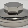 20Hp / Ghost & early 20/25 - 2"polished nickel town cap (LocN38)