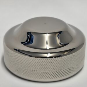 Oil filler cap complete, 20HP, 20/25 to C2 series P1 & PII, Polished nickel (LocN38)