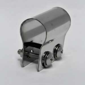 Badge bar clips, chrome (LocE31)