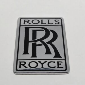 Radiator badge, NOS Red RR (LocF42)